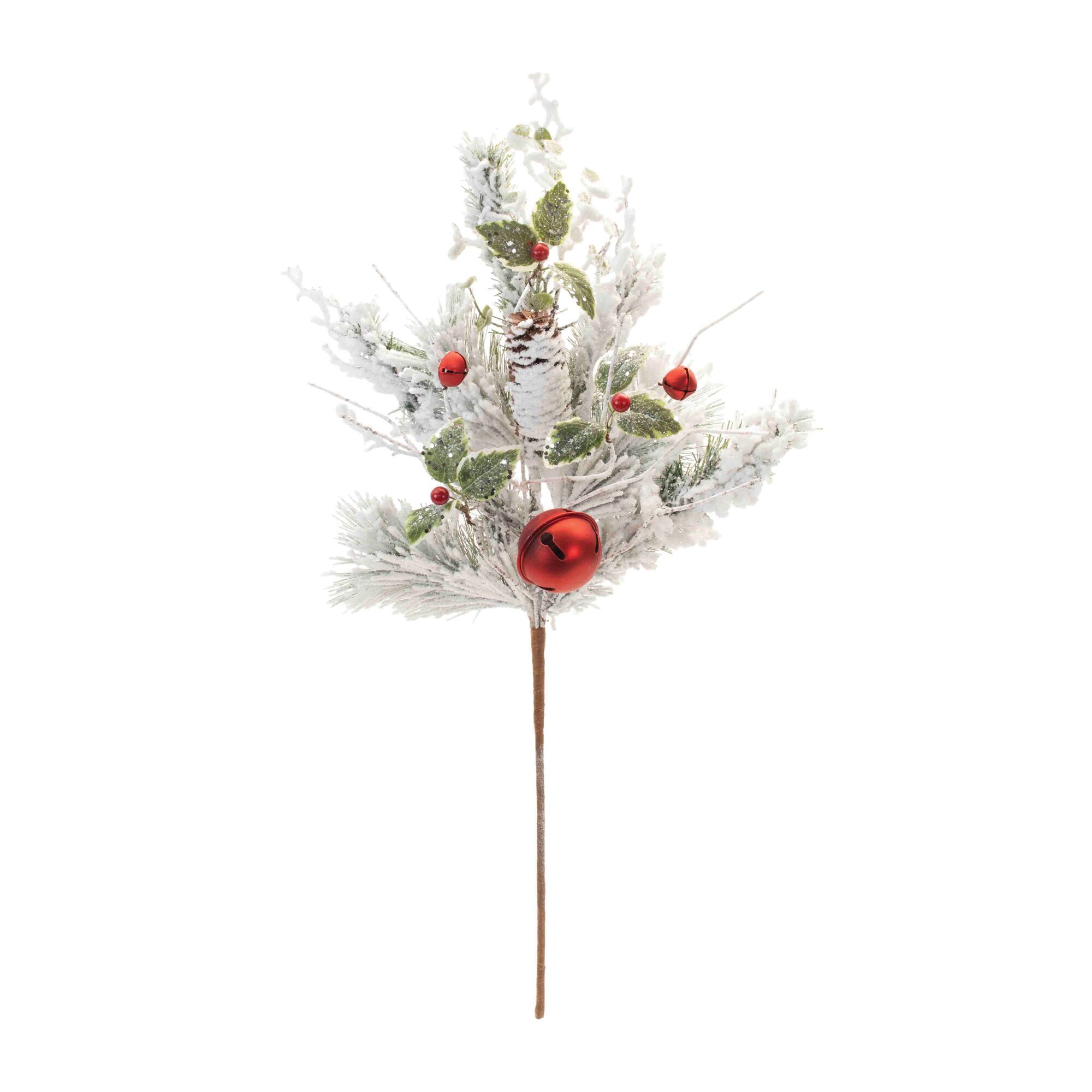 2ft. Flocked Ornament Pine Spray, 2ct.